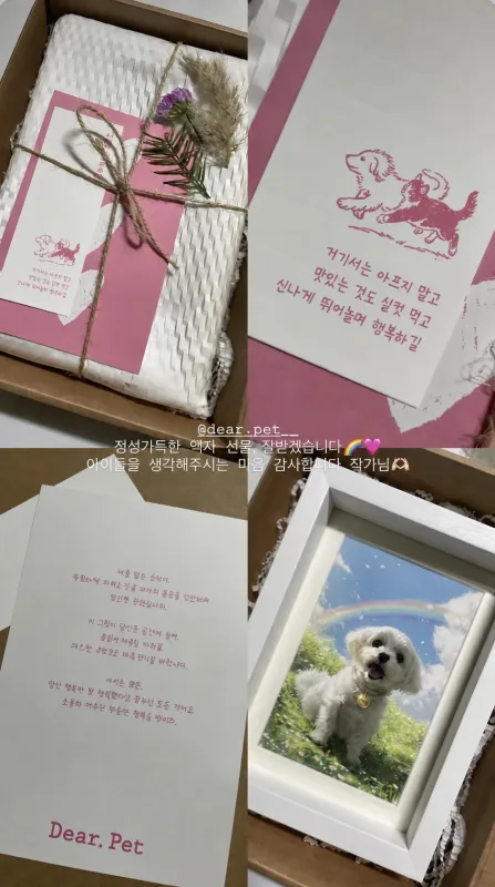 여름이 액자 후기