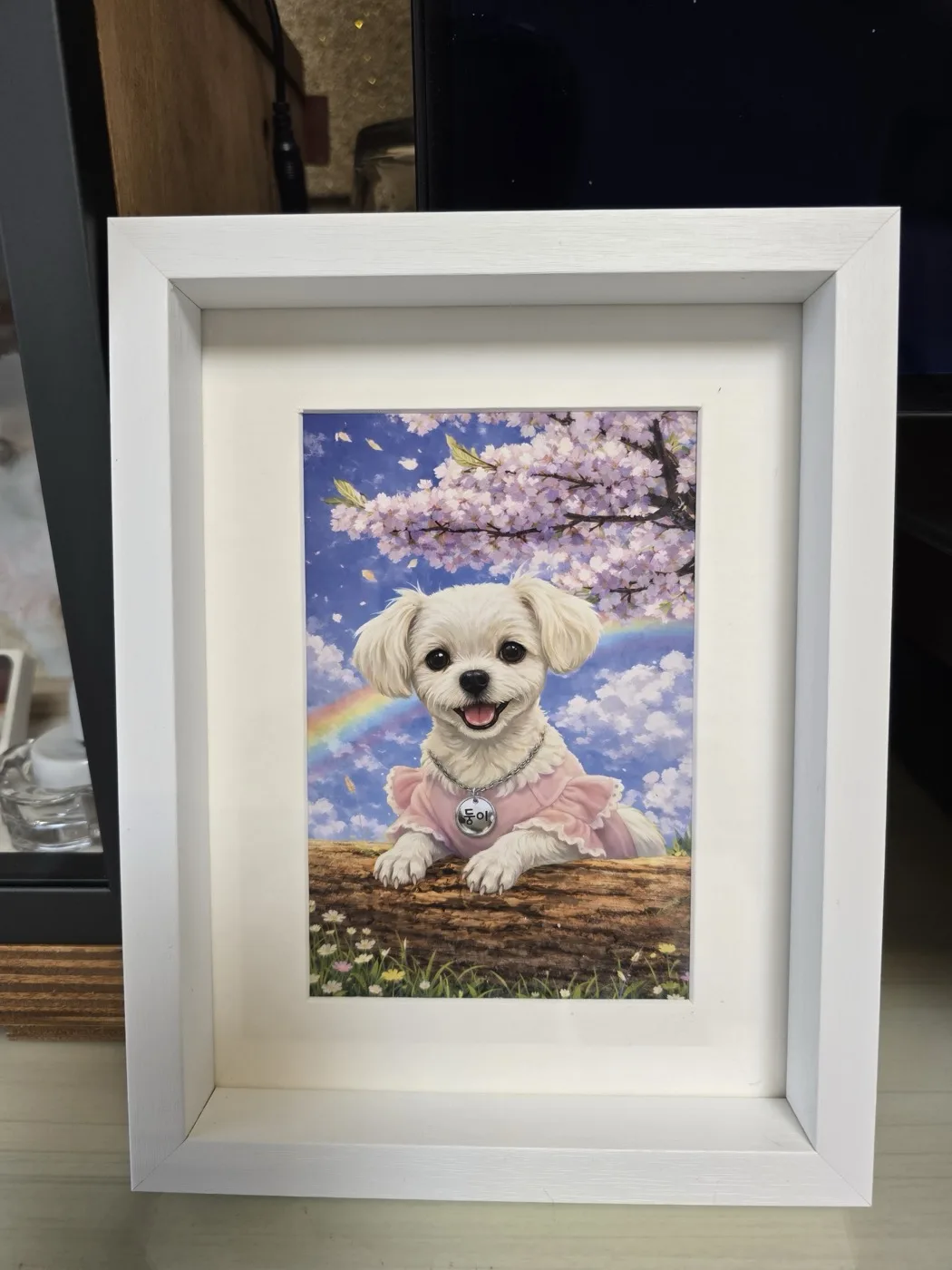 둥이 액자 후기